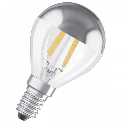 PARATHOM RETRO LED E14 Kromi Kotelo Mini-Ball Malli Polttimo EQ31, LED 4W, 380 lm - Nordic Lumen