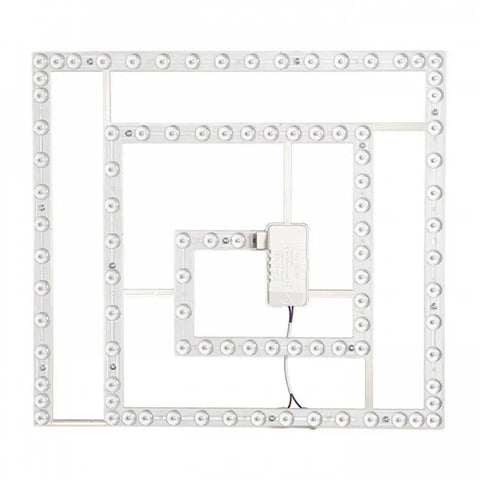 LED Modul SQ 41 vara-LED-moduuli, 48W, 3000K, neliömallinen rakenne.