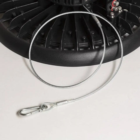 Ripustusvaijeri ja karbiinihaka MEGALOS PRO 26 LED High-Bay valaisimelle