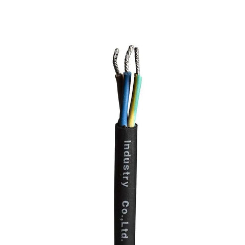 MEGALOS PRO 30 LED-valaisimen liitäntäkaapeli, asennusvalmis, IP65-suojaus.