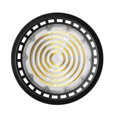MEGALOS PRO 30 LED-paneeli, pyöreä valonlähde, 24000 lm, 90° säteilykulma, teollinen valaistusratkaisu.