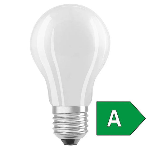 OSRAM ULTRA ECONOMY 210lm/W Classic A matta 230V E27 LED EQ60 3000K, G13949