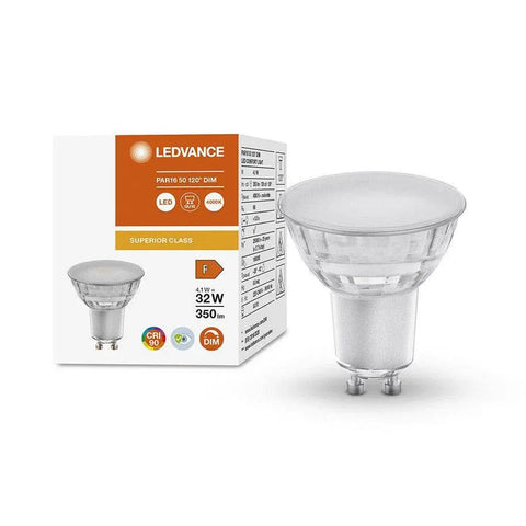 PARATHOM GU10 polttimo, LED 4.3W, 350 lm - Nordic Lumen