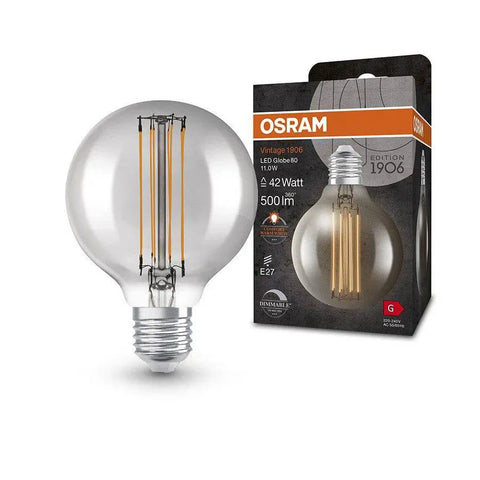 PARATHOM LED E27 GLOBE 80 polttimo, LED 8.8W, 806 lm - Nordic Lumen
