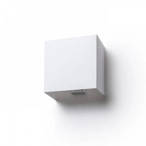 LOPE W 25/14 seinävalaisin, valkoinen Polycotton-varjostin, moderni seinävalaisin LED E27.