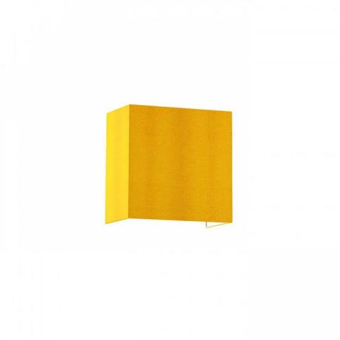LOPE W 25/14 seinävalaisin, Sintsi aprikoosi, valkoinen PVC-sisäpinta, E27 LED-kanta.