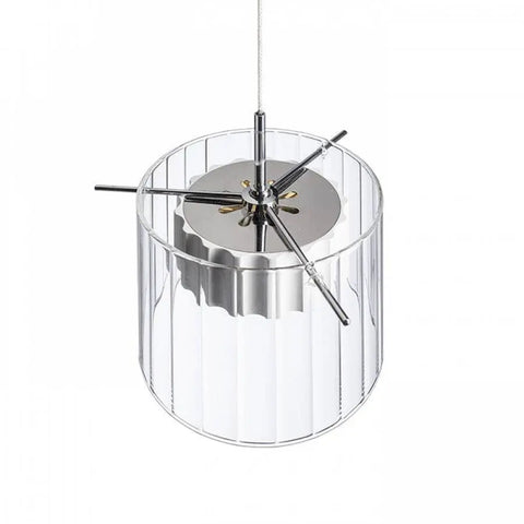 ESTRA I riippuvalaisin valkoinen kirkas lasi LED 5W 3000K - Nordic Lumen