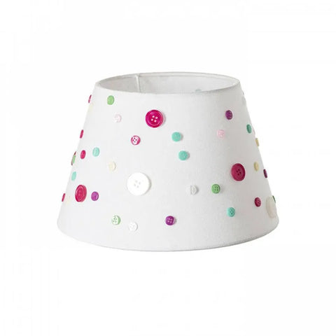 DELISA 25/16 Varjostin Valkoinen, Napit, max. 28W - Nordic Lumen