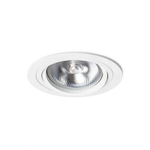 PASADENA G53 R I Upotettava Valaisin – Valkoinen/Musta, LED G53 15W - Nordic Lumen