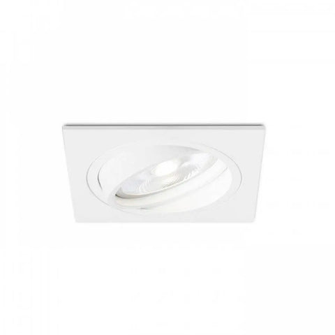 PASADENA G53 SQ I Upotettava Valaisin – Valkoinen/Musta, LED G53 15W - Nordic Lumen