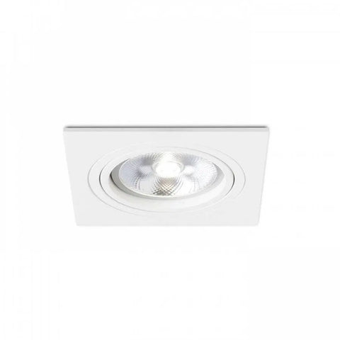 PASADENA G53 SQ I Upotettava Valaisin – Valkoinen/Musta, LED G53 15W - Nordic Lumen