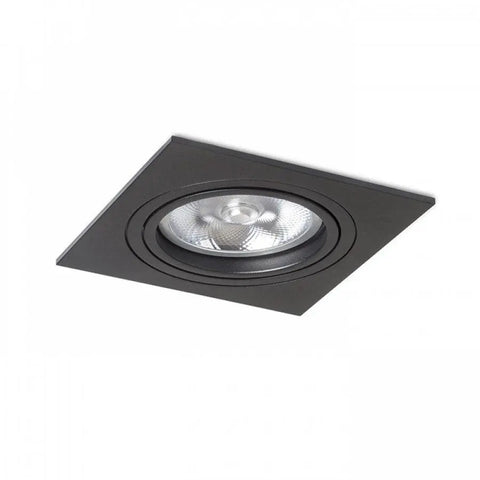 PASADENA G53 SQ I Upotettava Valaisin – Valkoinen/Musta, LED G53 15W - Nordic Lumen