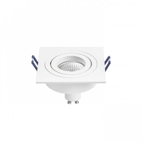 PASADENA GU10 SQ I neliönmuotoinen upotettava kallistettava valaisin, GU10 LED 7W - Nordic Lumen