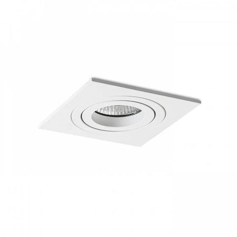 PASADENA GU10 SQ I neliönmuotoinen upotettava kallistettava valaisin, GU10 LED 7W - Nordic Lumen