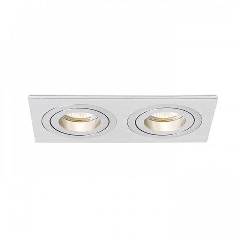 PASADENA GU10 SQ II upotettava kallistettava valaisin, GU10 LED 7W - Nordic Lumen