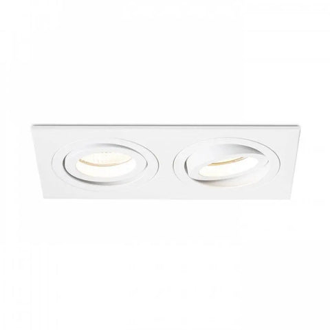 PASADENA GU10 SQ II upotettava kallistettava valaisin, GU10 LED 7W - Nordic Lumen