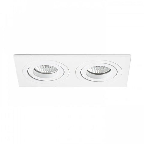 PASADENA GU10 SQ II upotettava kallistettava valaisin, GU10 LED 7W - Nordic Lumen