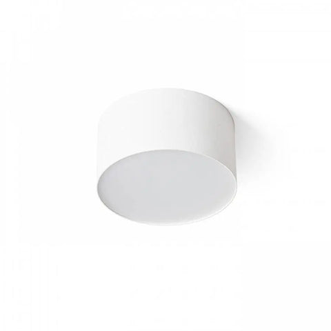 LARISA R 12 kattovalaisin valkoisena minimalistisella muotoilulla.