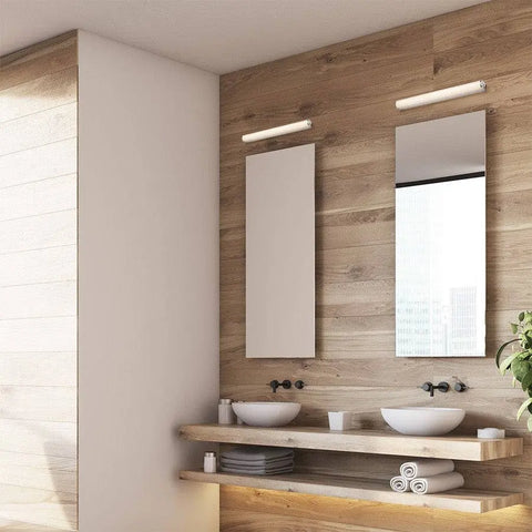 CORAZON 60 LED-valaisin, kylpyhuoneessa, moderni kromivalaisin peilivaloksi