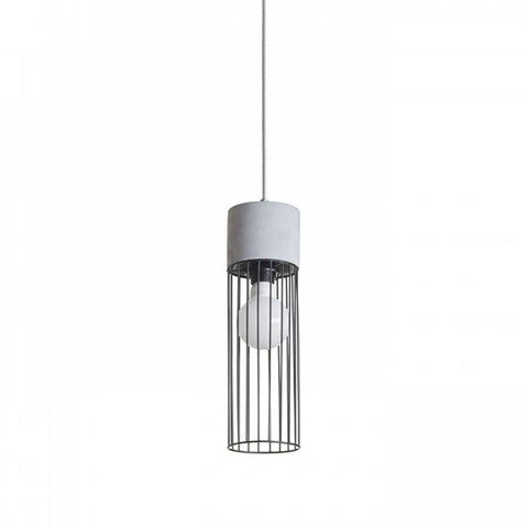 BURTON valaisin pyöreällä LED-lampulla - teollinen design