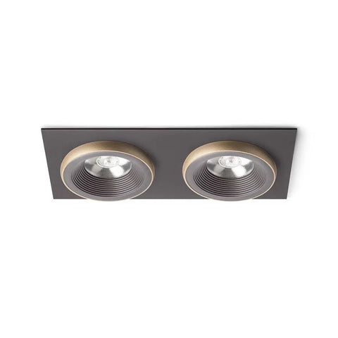 SHARM SQ II upotettava LED-valaisin – tehokas ja tyylikäs 2x10W - Nordic Lumen
