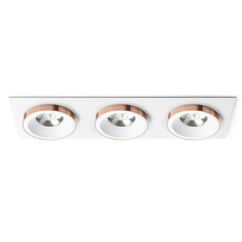 SHARM SQ III upotettava LED-valaisin – tehokas 3x10W, ei himmennettävä - Nordic Lumen