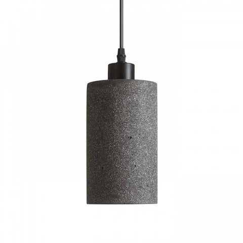 CAMINO riippuvalaisin, sileä sementtiviimeistely, teollinen ja elegantti design, LED E27 15W.