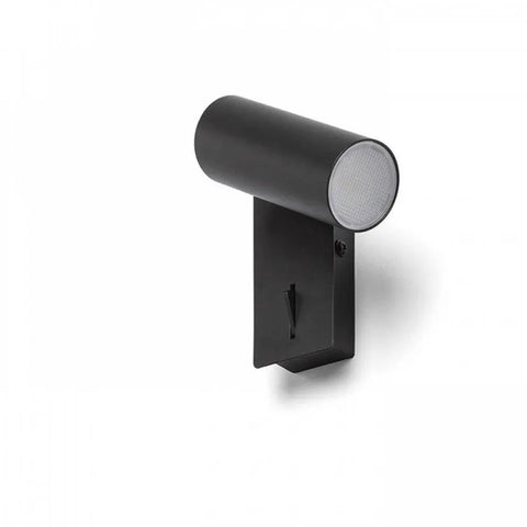 TAPIO I SQ seinävalaisin – LED 4.5W musta 3000K - Nordic Lumen
