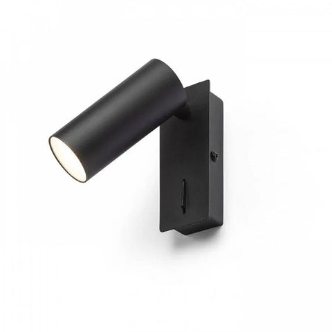 TAPIO I SQ seinävalaisin – LED 4.5W musta 3000K - Nordic Lumen