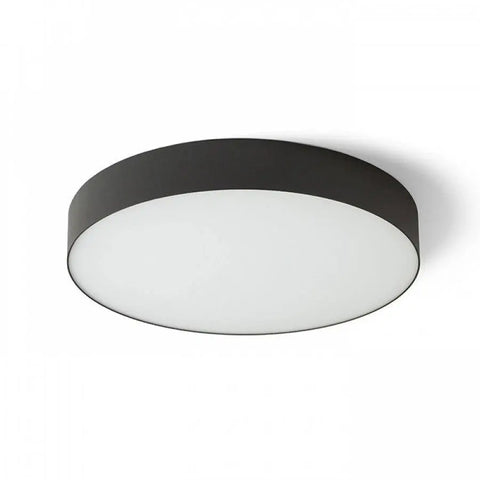 LARISA R 40 katto musta LED-valaisin tehokkaalla 50W valonlähteellä - Kuvassa musta LED-kattovalaisin LARISA R 40, joka tarjoaa modernia tyyliä ja valaistusta.