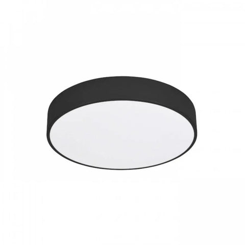 LARISA R 30 musta LED kattovalaisin – ajaton ja tehokas valaisin minimalistiseen kotiin.