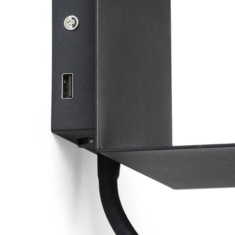 ROSTAM seinävalaisin – USB-latauksella ja joustavalla kohdevalolla - Nordic Lumen