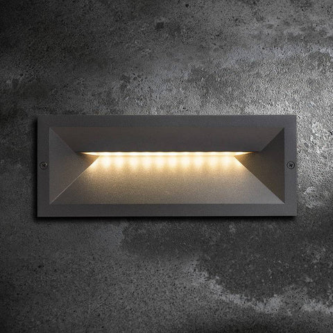 RAGG upotettu ulkovalaisin, 12W LED, IP65 - Nordic Lumen