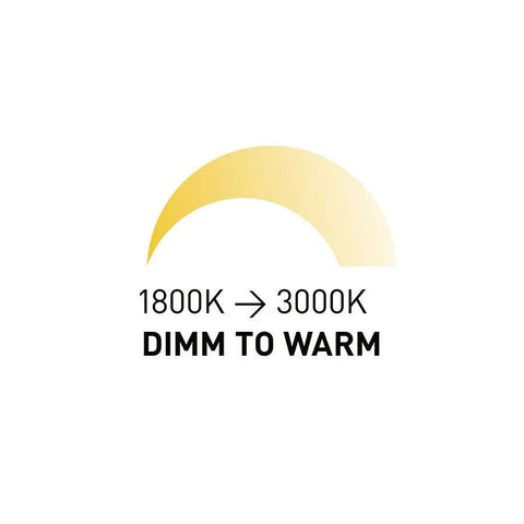 OWEN DIMM Upotettava Valaisin – Valkoinen/Musta, LED 7W, IP54 - Nordic Lumen