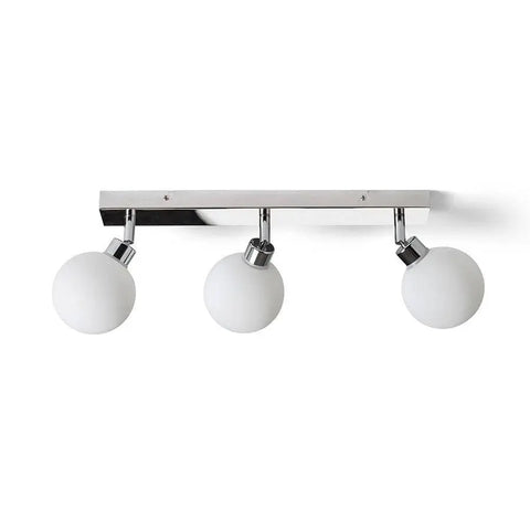 BOLLY III valaisin, kolme LED G9 3W lamppua
