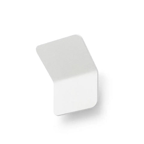 BRUXEL 12 seinävalaisin, valkoinen LED 6W, 3000K - minimalistinen design valkoisella taustalla
