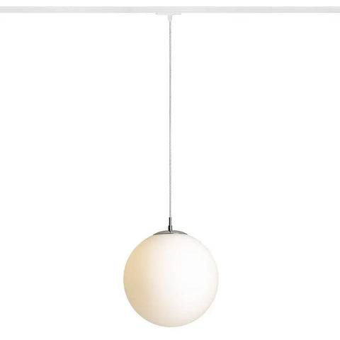 Opaalinvärinen LUNA 30 riippuvalaisin moderni muotoilu ja himmennettävä LED