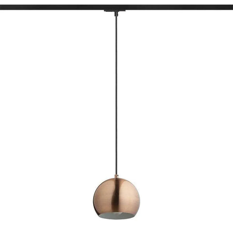 AGNETA Riippuvalaisin 1-Vaihekiskolle – Moderni E27 Metallivalaisin - Nordic Lumen