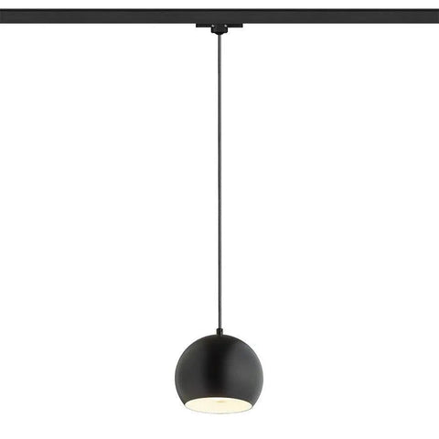 AGNETA Riippuvalaisin 3-Vaihekiskolle – Moderni E27 Metallivalaisin - Nordic Lumen