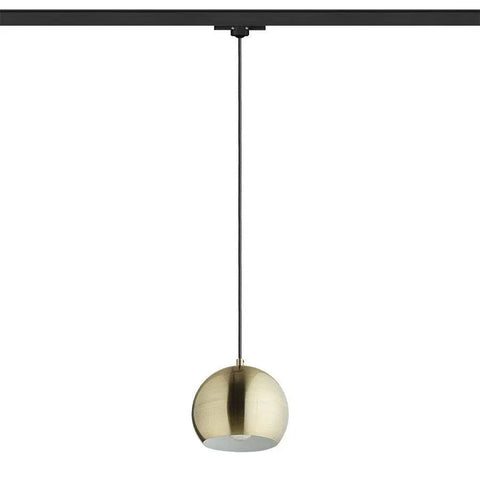 AGNETA Riippuvalaisin 3-Vaihekiskolle – Moderni E27 Metallivalaisin - Nordic Lumen