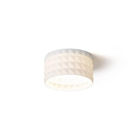 Upotettava MARENGA RD4 52 valaisin valkoisella 3D-tulostetulla varjostimella ja ECO PLA materiaalilla