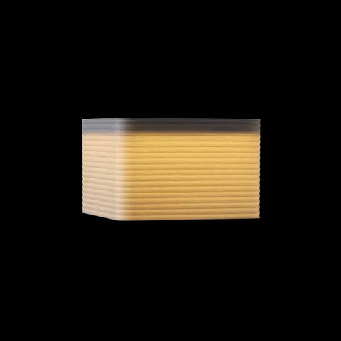 MARENGA SQR3 60 LED-valaisin valaistuna, lämmin 3000K valon sävy