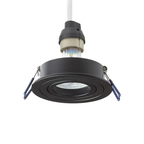 PASADENA GU10 upotettava kallistettava valaisin, harjattu alumiini, GU10 LED 7W - Nordic Lumen