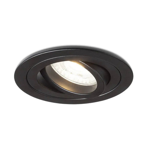 PASADENA GU10 upotettava kallistettava valaisin, harjattu alumiini, GU10 LED 7W - Nordic Lumen