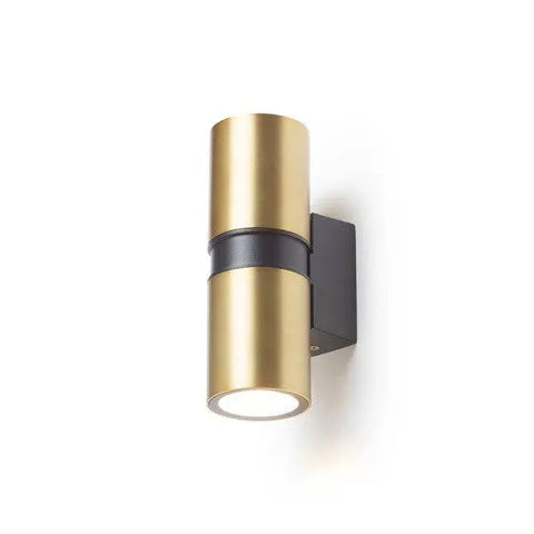 MANO seinä harjattu 230V LED GU10 2x8W IP54 - Nordic Lumen