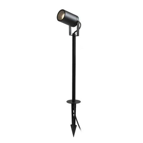 NAVONA 47 piikillä tummanharmaa 230V LED GU10 8W IP65 - Nordic Lumen