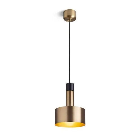DIVINA RIIPPUVALAISIN riippuvalaisin, messinki ja musta marmori, E27 LED, 5W, 230V, sopii PARATHOM RETRO LED E27:lle .
