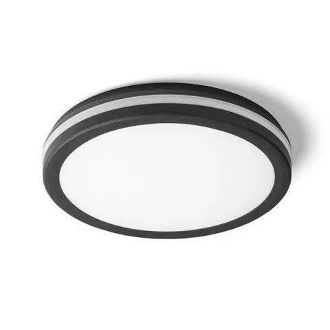 SONO 30 pinta-asennettava musta muovi 230V LED 30W IP65 3000K 4000K 6000K - Nordic Lumen