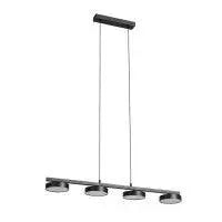 ARETHA IV riippuvalaisin musta 230V LED 4x12W 3000K - Nordic Lumen