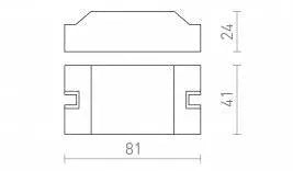 DRIVER LED 3-8W 350mA 8.5W - Nordic Lumen